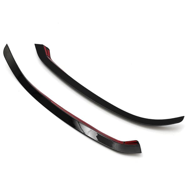 Bil främre nedre stötfångare Lip Splitter Canard Trim för Mercedes-benz A Class W177 A180 A200 A220 A250 AMG 2019+