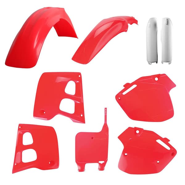 Polisport Off Road Plastsæt Mx Honda Cr125r 91-92 Rød