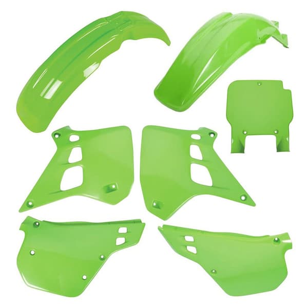 Polisport Off Road Muovisarja Mx Kawasaki Kx125 90-91 Vihreä