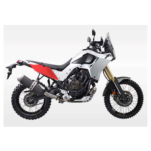 Rtech Takasivupaneelit T7 Revolution Yamaha Tenere 700 19-24 Punainen