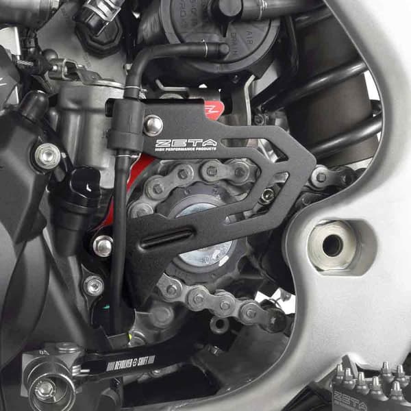 Zeta Kedjehjulskåpa Med Lock Honda Crf 450 L 2019 Röd,Svart