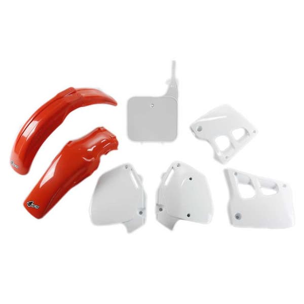 Ufo Plastkit Honda Cr 250 R 91 Vit