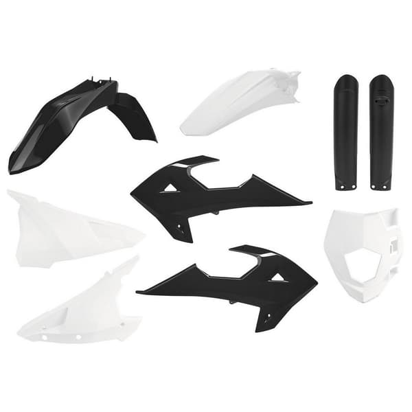 Polisport Enduro Full Kit Gas Gas Ec/ece 18-20 Vit,Svart