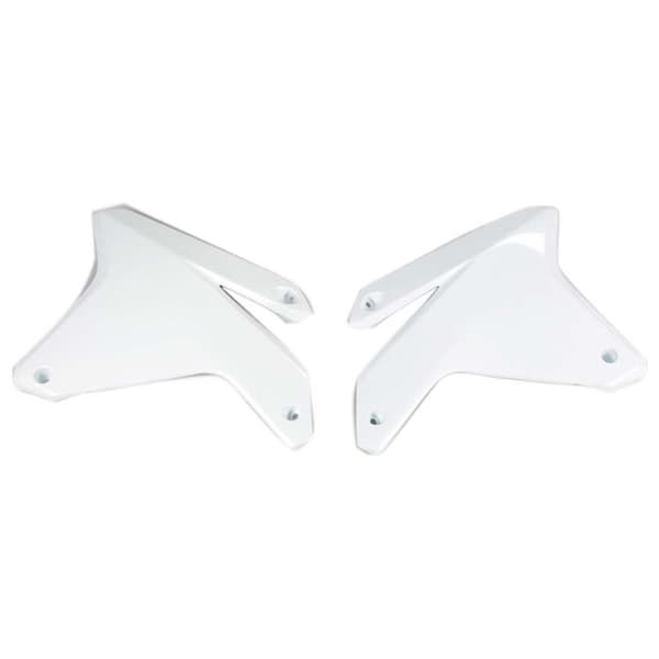 Ufo Jäähdyttimen Kannet Suzuki Rm-z 450 05-06 Valkoinen