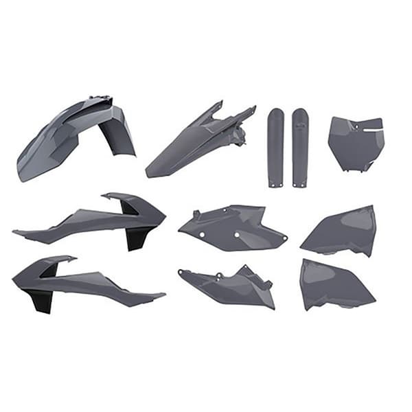 Polisport Kit Ktm Sx/sx-f/xc/xc-f 16-18 Grå