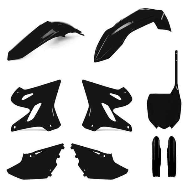 Polisport Mx Kit Yamaha Yz125/250 21+ Musta