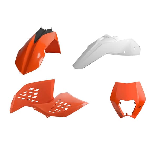 Polisport Enduro Kit W/mask Ktm Exc/exc-f 08-11 Orange