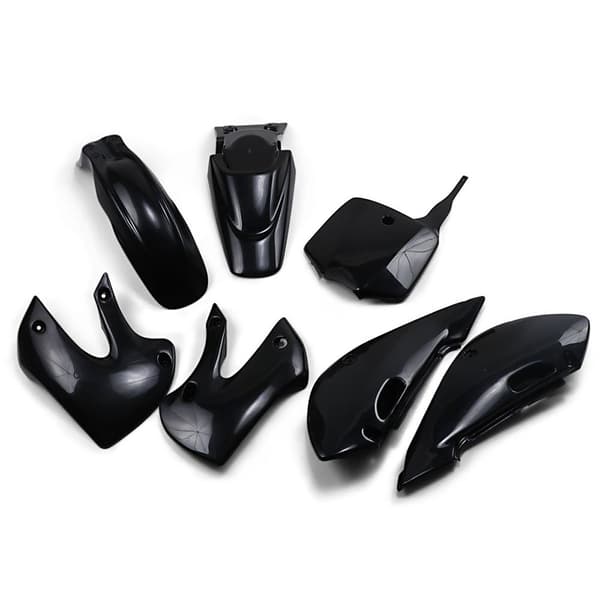 Ufo Plastsæt Kawasaki Klx 110 05 Sort