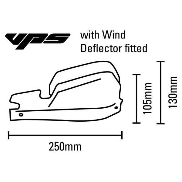 Barkbusters Handskydd Vps Triumph Bb-vps-003-01-sl Silver