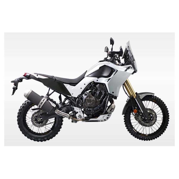 Rtech Bakre Sidopaneler T7 Revolution Yamaha Tenere 700 19-24 Svart