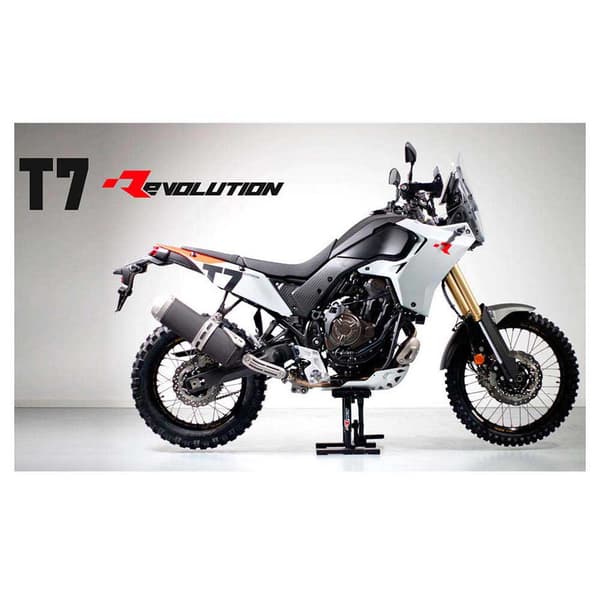 Rtech Bakskärm T7 Revolution Yamaha Tenere 700 19-24 Silver