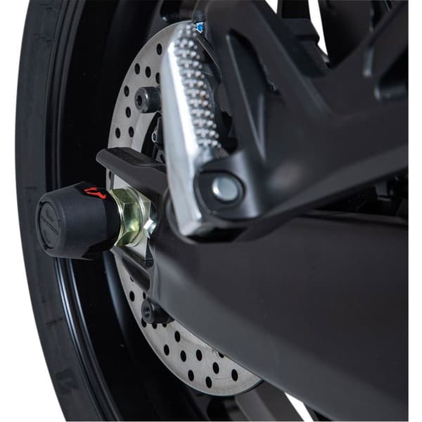 Sw-motech Bakhjulsaxelskydd Yamaha Tracer 9 Svart