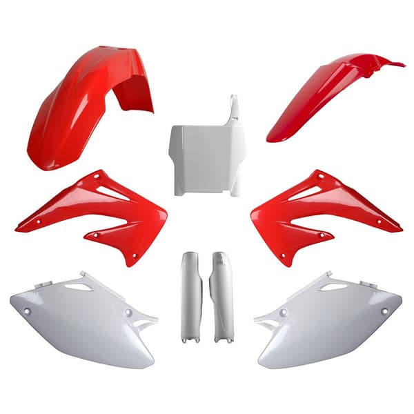 Polisport Off Road Plastsæt Mx Full Honda Crf450r 04 Rød