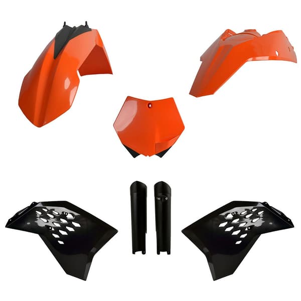 Polisport Off Road Plastkit Mx Full Ktm Sx/sx-f/xc/xc-f 08-10 Orange