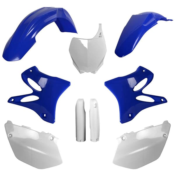 Polisport Off Road Plastsæt Mx Full Yamaha Yz125/250 (06-07) Oem Transparent