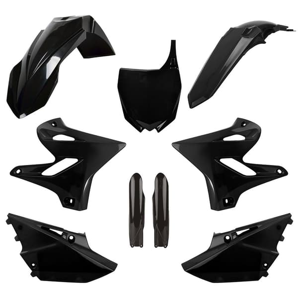 Polisport Off Road Plastkit Mx Full Yamaha Yz125/250 (15-20) Negro Svart