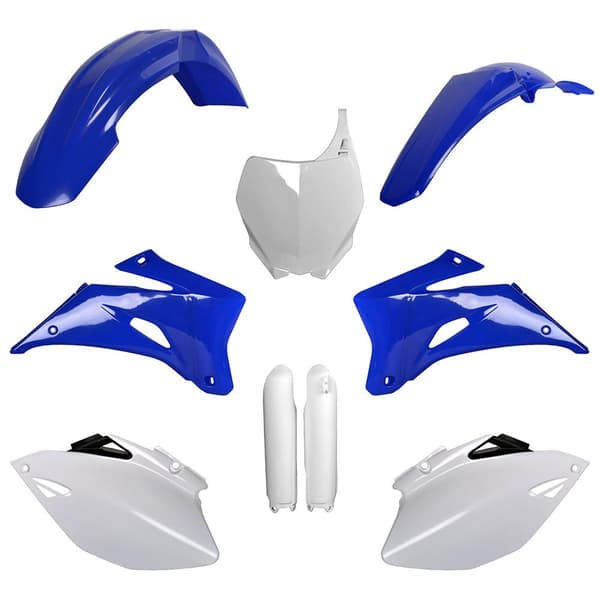 Polisport Off Road Plastkit Mx Full Yamaha Yz250f/450f (08-09) Oem Durchsichtig