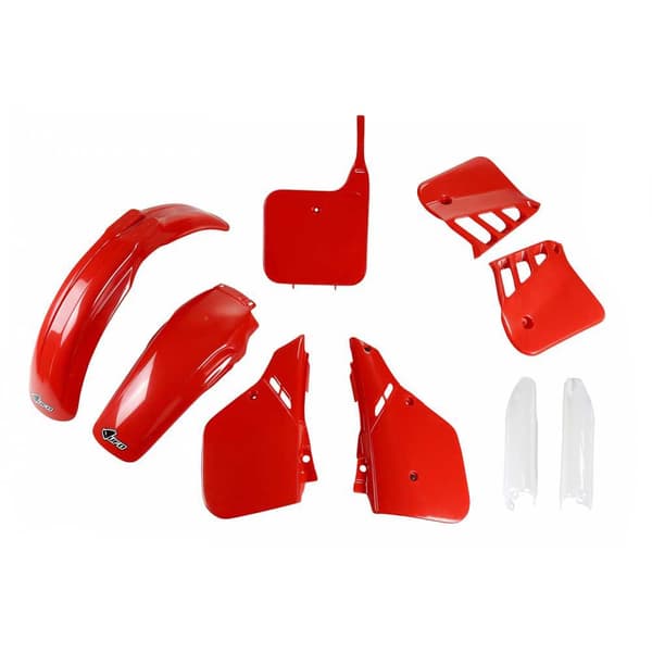 Ufo Muovisarja Honda Cr 250 1987-1987 Hokit093f-061 Fork Protectors &