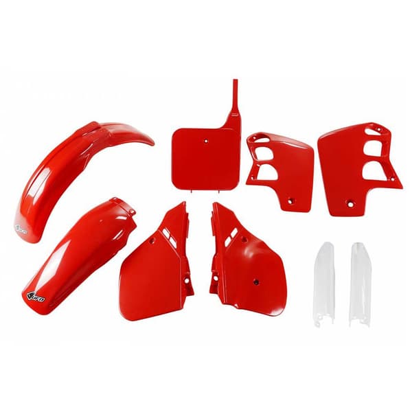 Ufo Plastsæt Honda Cr 500 1989-1990 Hokit091f-061 Fork Protectors &