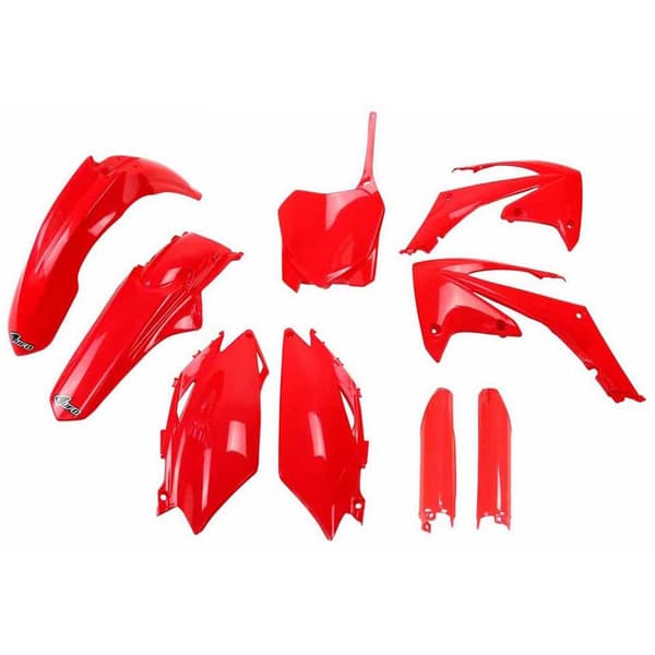 Ufo Plastkit Honda Crf 250r/450r 2011-2013 Usa Hokit115f-070 Fork Protectors &