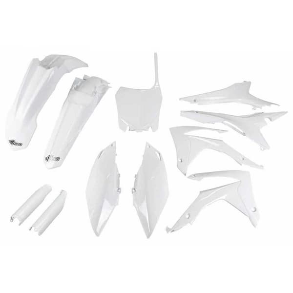 Ufo Muovisarja Honda Crf 250r/450r 2014-2017 With Airbox Cover Eu Hokit121f-041 Fork Protectors &