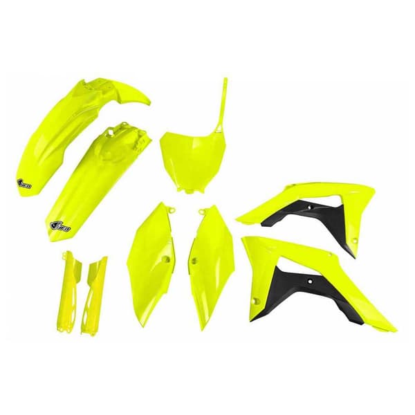 Ufo Plastkit Honda Crf 250r/450r 2018-2021 Hokit119f-dflu Fork Protectors &