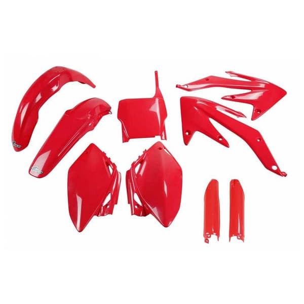 Ufo Plastkit Honda Crf 450r 2005-2006 Hokit108f-070 Fork Protectors &