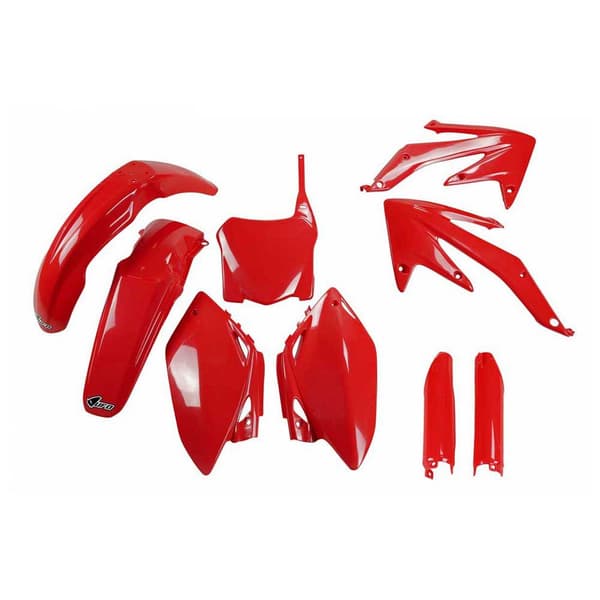 Ufo Plastsæt Honda Crf 450r 2008-2008 Hokit110bf-070 Fork Protectors &