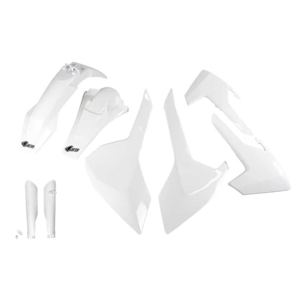 Ufo Plastsæt Husqvarna Te/tx/fe 2017-2019 Hukit618f-041 Fork Protectors &