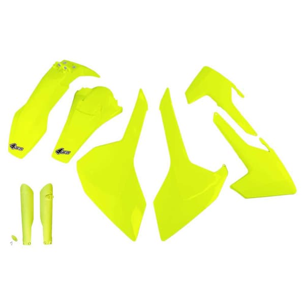 Ufo Plastsæt Husqvarna Te/tx/fe 2017-2019 Hukit618f-dflu Fork Protectors &