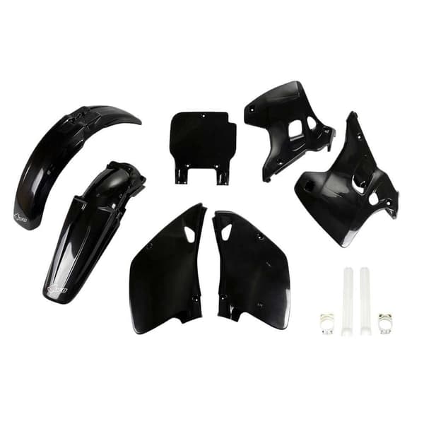 Ufo Plastkit Kawasaki Kx 125/250 1993-1993 Kakit194f-001 Fork Protectors &