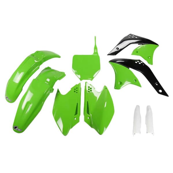 Ufo Plastsæt Kawasaki Kxf 250 2006-2006 Kakit204f-026 Fork Protectors &