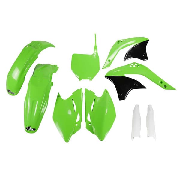 Ufo Plastkit Kawasaki Kxf 450 2007-2007 Kakit209f-026 Fork Protectors &