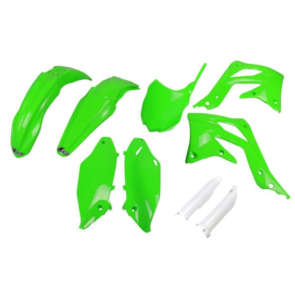 Ufo Plastkit Kawasaki Kxf 450 2013-2015 Kakit220f-026 Fork Protectors &