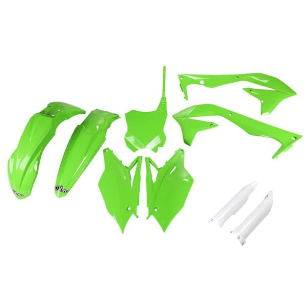 Ufo Plastsæt Kawasaki Kxf 450 2016-2017 Kakit223f-026 Fork Protectors &