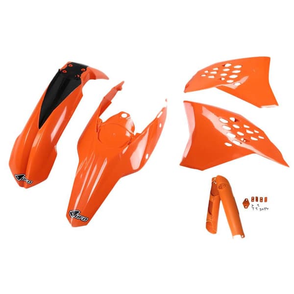 Ufo Plastkit Ktm Exc/exc-f 2009-2011 Ktkit511f-127 Fork Protectors &