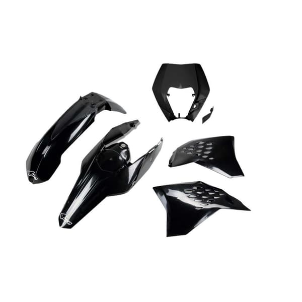 Ufo Plastkit Ktm Exc/exc-f 2009-2011 With Headlight Ktkit520-001