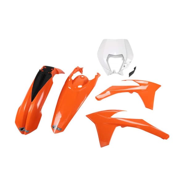 Ufo Plastsæt Ktm Exc/exc-f 2012-2013 With Headlight Ktkit521-999