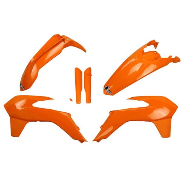 Ufo Plastkit Ktm Exc/exc-f 2014-2016 Ktkit516f-127 Fork Protectors &