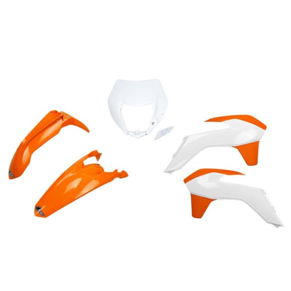Ufo Plastkit Ktm Exc/exc-f 2014-2016 With Headlight Ktkit524-999w