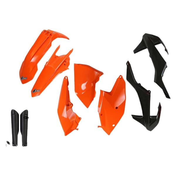Ufo Plastsæt Ktm Exc/exc-f 2017-2019 Ktkit518f-999 Fork Protectors &