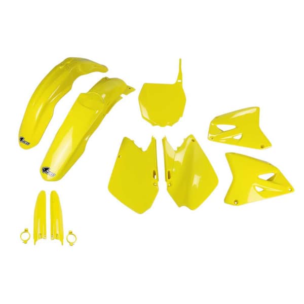 Ufo Plastkit Suzuki Rm 125/125/250/250 2001-2005 Sukit402f-102 Fork Protectors &