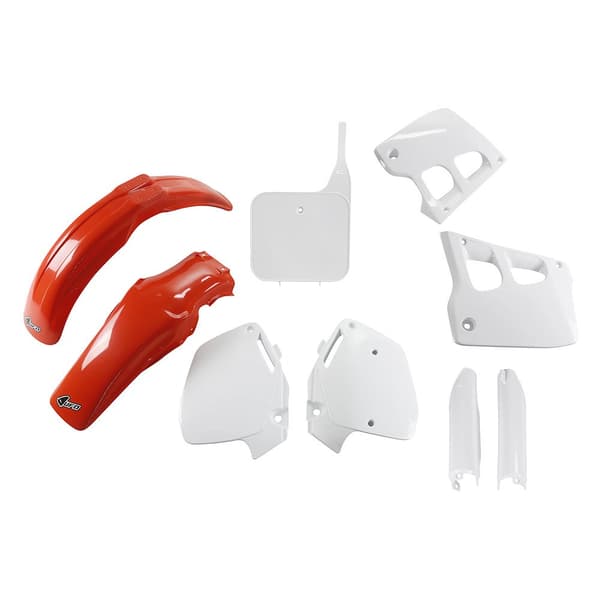 Ufo Muovisarja Honda Cr 250 1990-1991 Hokit097f-999k Fork Protectors &