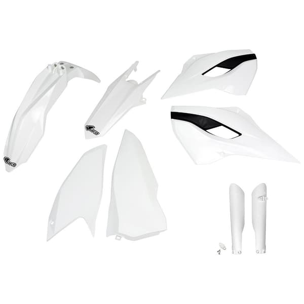 Ufo Plastkit Husqvarna Te/tx/fe 2015-2016 Hukit615f-041 Fork Protectors &