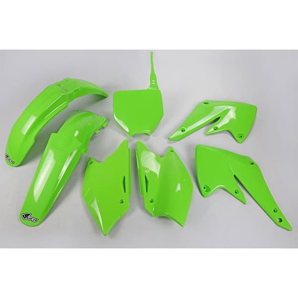 Ufo Plastkit Kawasaki Kxf 250 2004-2005 Kakit203f-026 Fork Protectors &