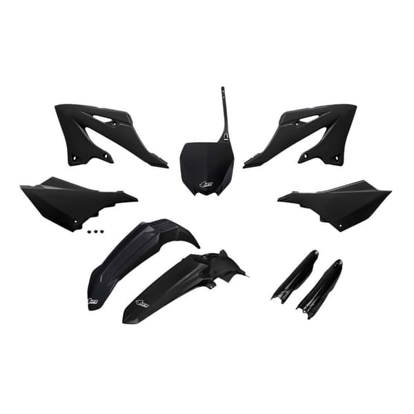Ufo Plastsæt Yamaha Yz 125/250 2022-2024 Yakit324f-001 Fork Protectors &