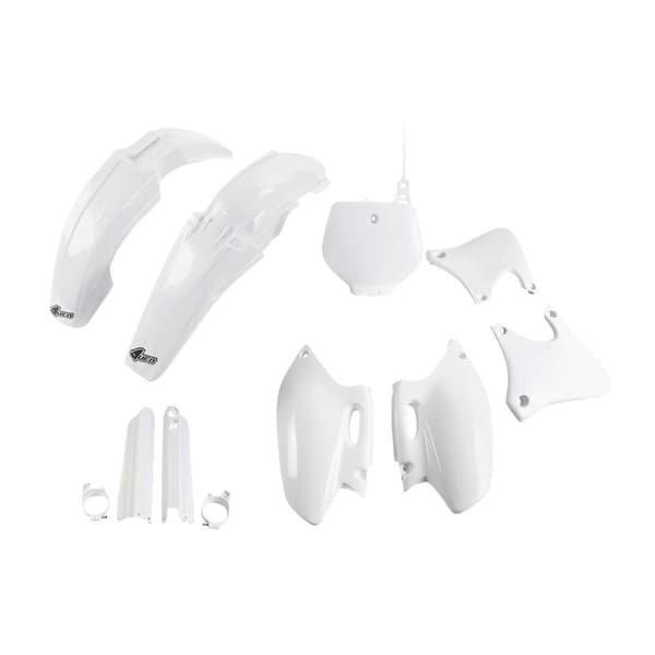Ufo Plastkit Yamaha Yzf 400 1998-1999 Yakit290f-999w Fork Protectors &