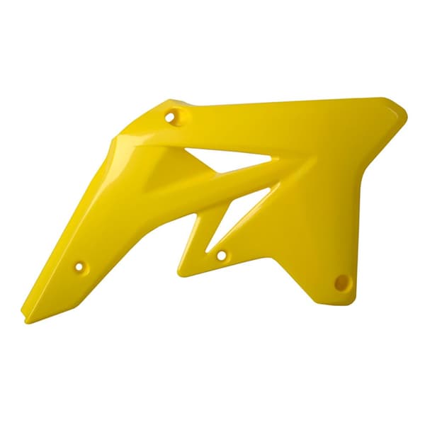 Polisport Off Road Radiator Scoops Suzuki Rmz250 07-09 Gul
