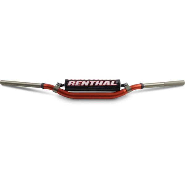 Renthal Handlebars 999 Mcgrath/ktm Sx125-450 2016+ Twinwall Rød,Søvfarvet 28.6 mm / 813 mm