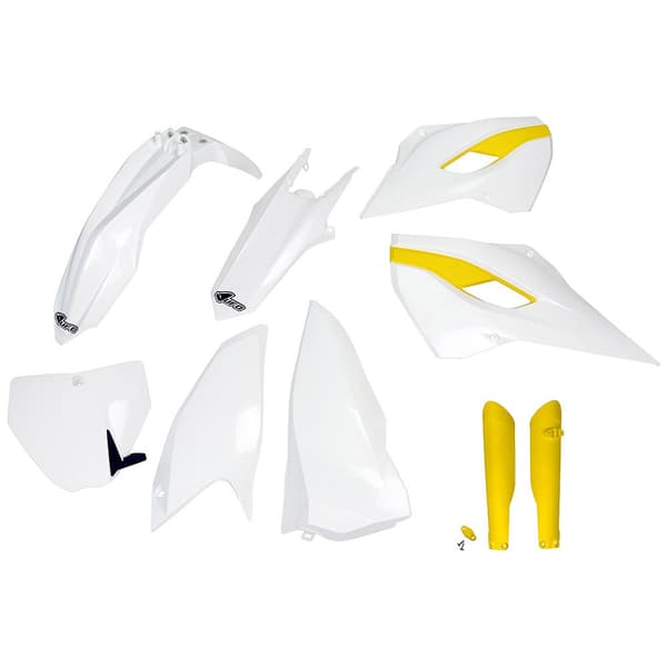 Ufo Plastkit Husqvarna Tc/fc 2015-2015 Hukit628f-999w Fork Protectors &